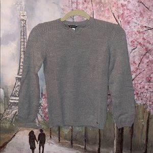 Guess grey knit sweater youth sz 10